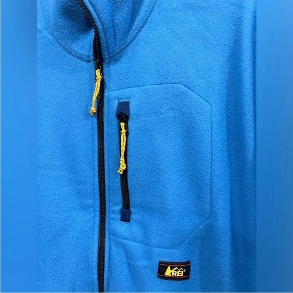 REI Women’s L Large Trailsmith Fleece Jacket NWT Horizon Blue Polartec - Picture 4 of 12